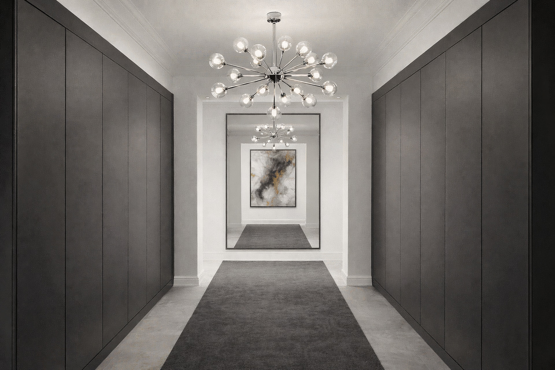 Cassia Graphite Walk-In Wardrobe