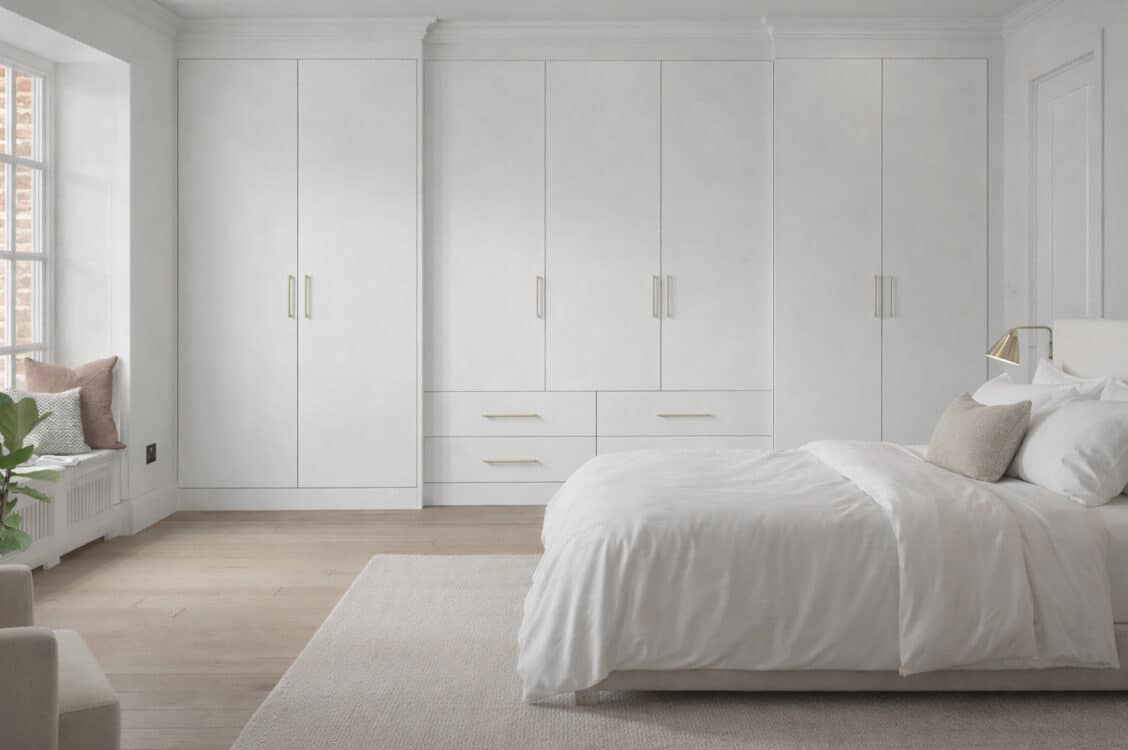 Cassia White Fitted Wardrobes