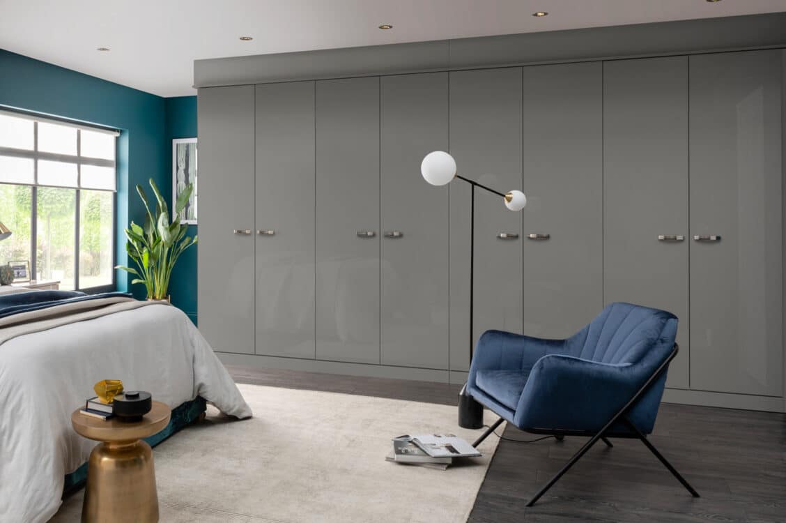 Jasmine Grey Fitted Wardrobes