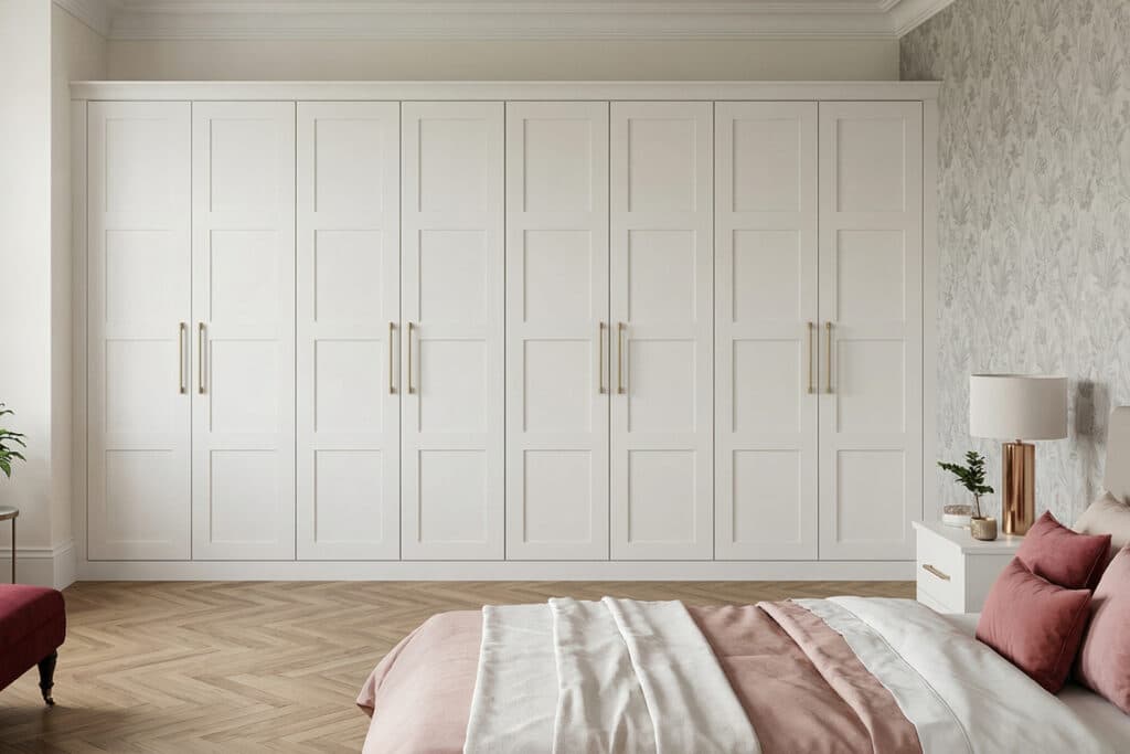 Elise White Fitted Wardrobes