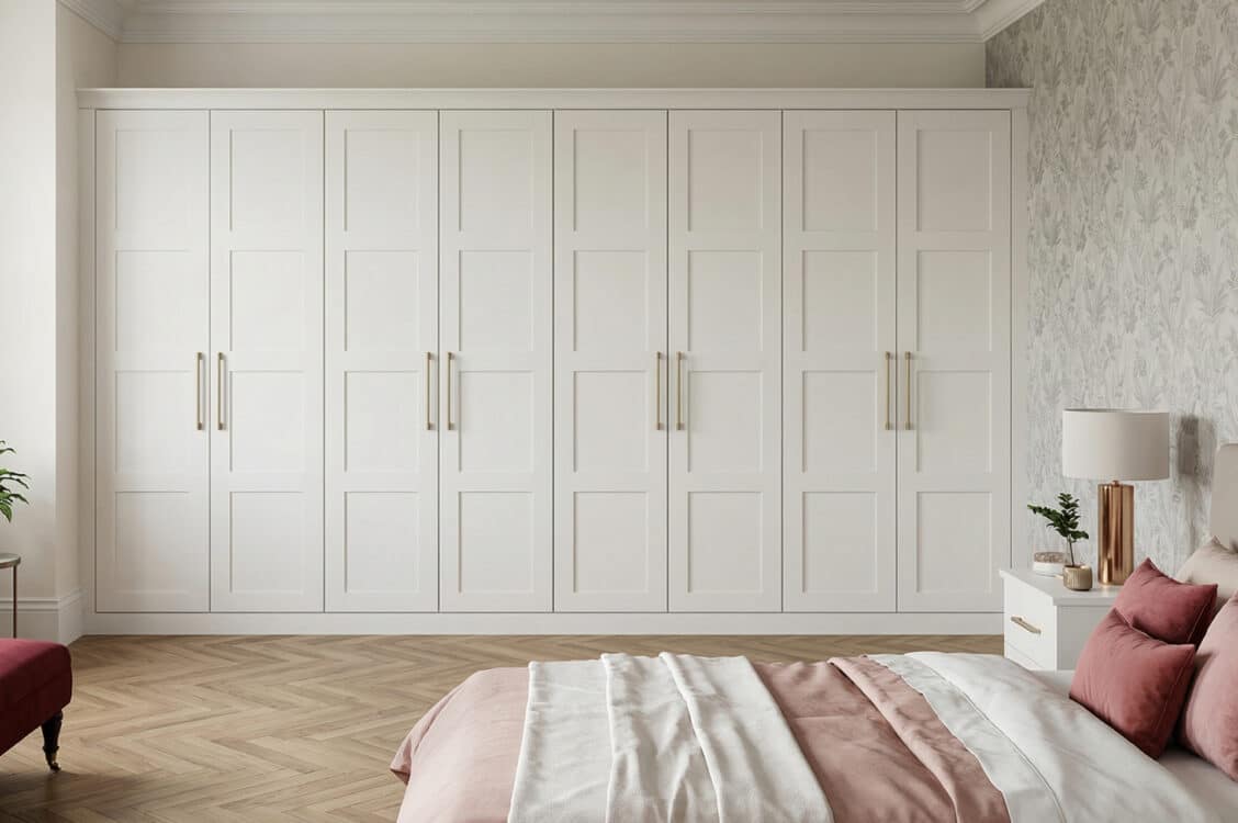 Elise White Fitted Wardrobes