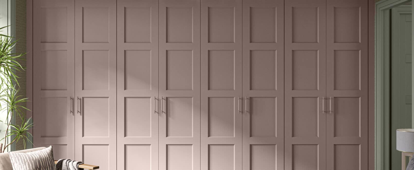 Elan Blush Fitted Wardrobes