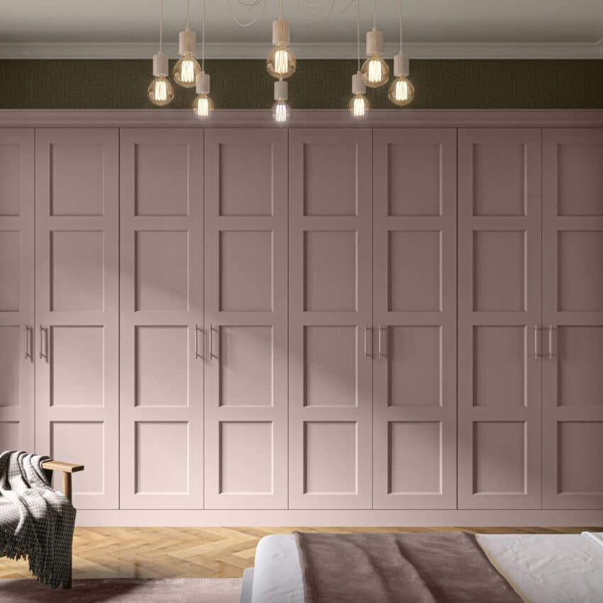 Elan Blush Fitted Wardrobes