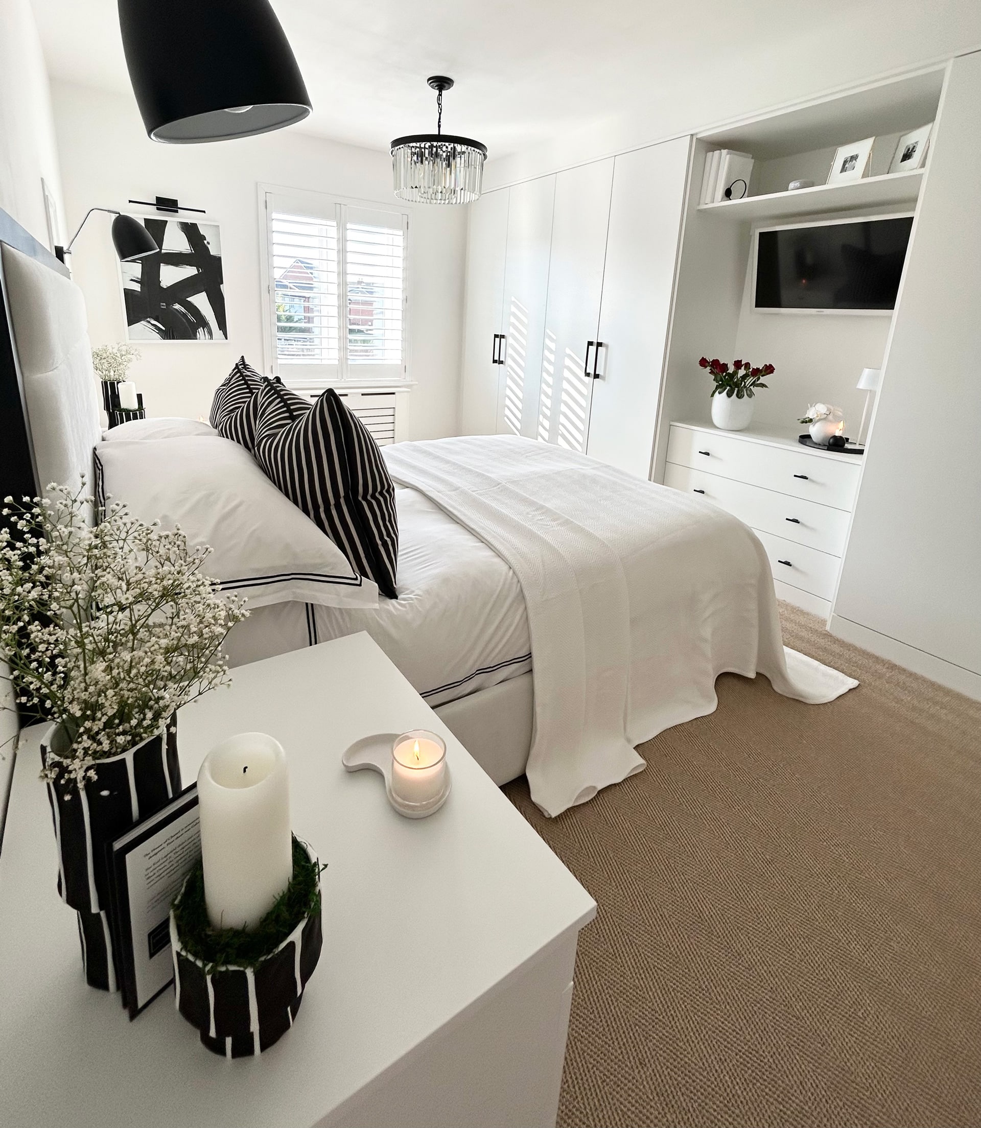 Cassia White Fitted Wardrobes Essex