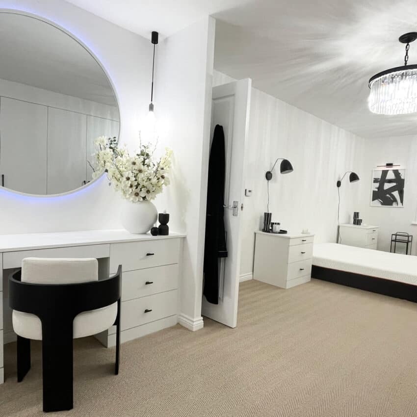 Cassia White Fitted Wardrobes Essex