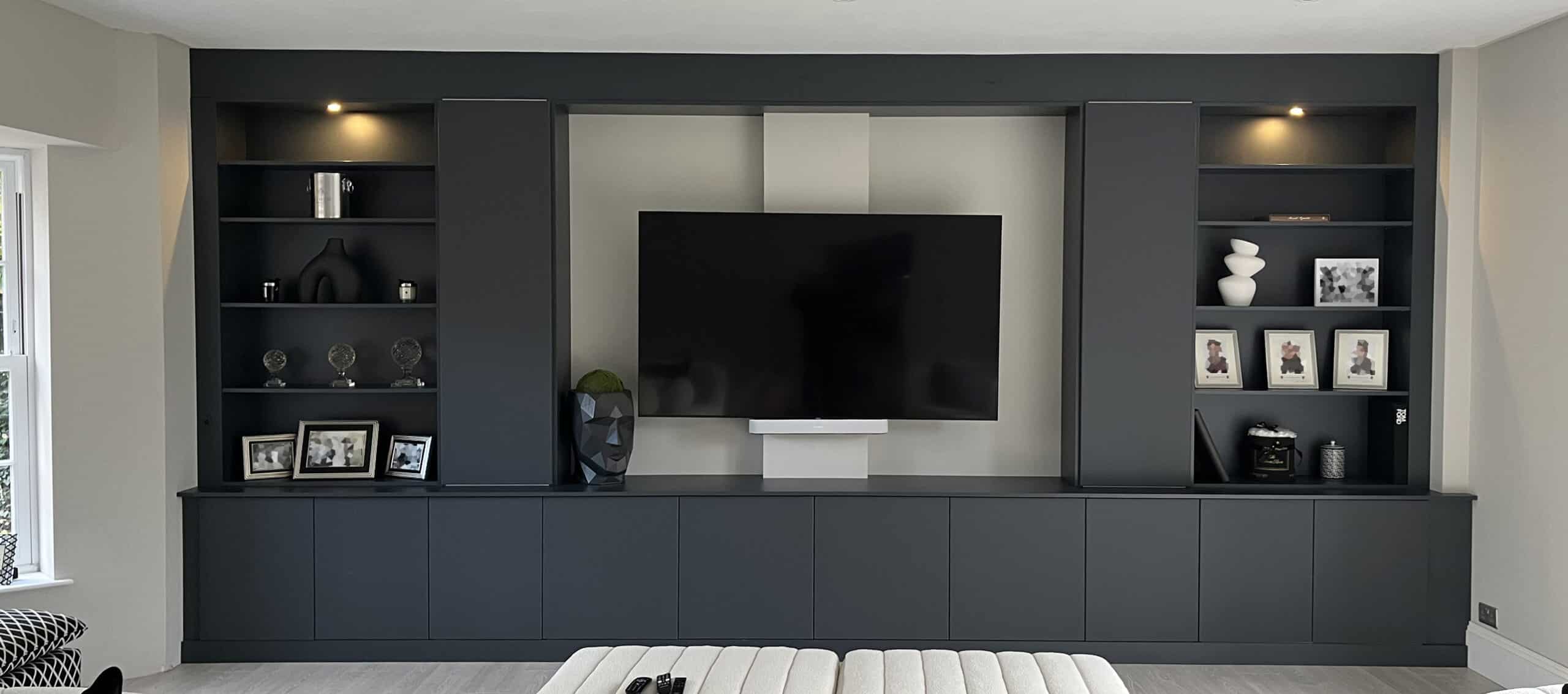 Cassia Graphite Media Room