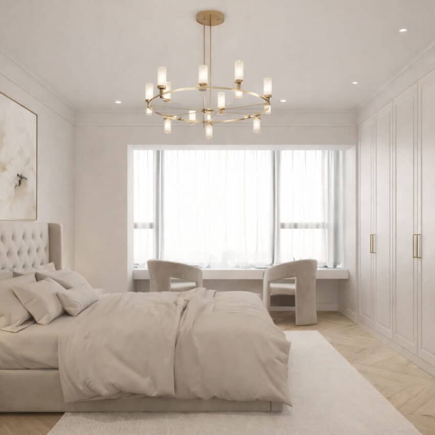 Venito Super Matt White Fitted Wardrobes