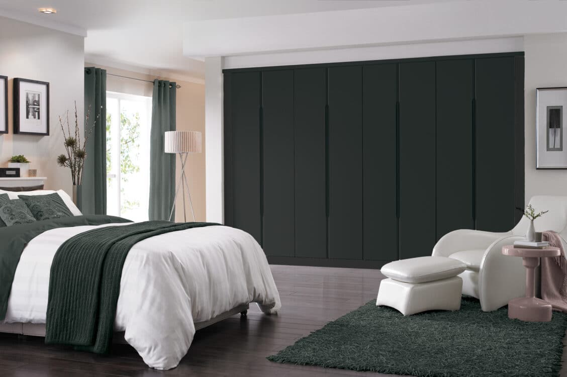 Black Handleless Gabriella Fitted Wardrobes