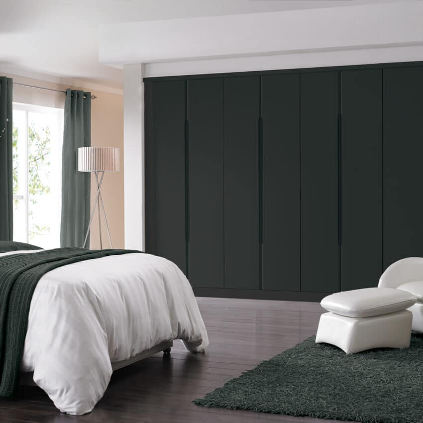 Black Handleless Gabriella Fitted Wardrobes