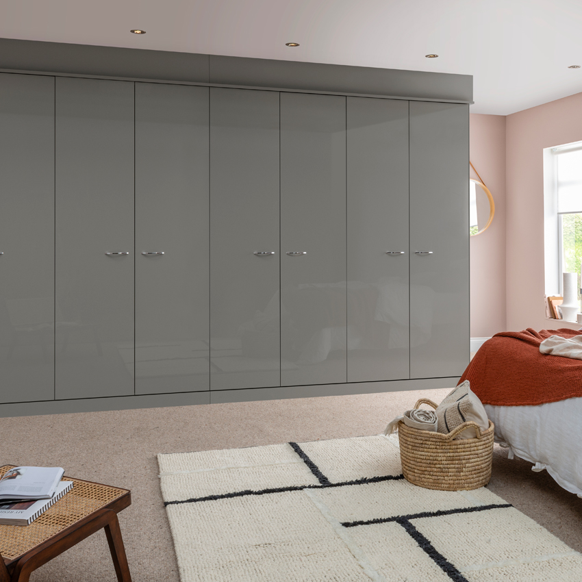 Jasmine Grey Fitted Wardrobes