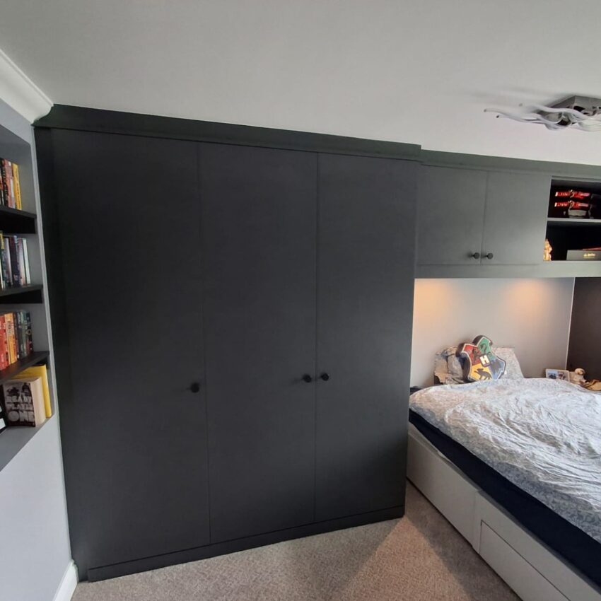 Graphite Fitted Wardrobes Sutton London