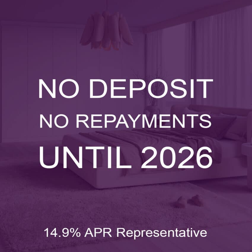 No Repayments until 2026 on Fitted Wardrobes
