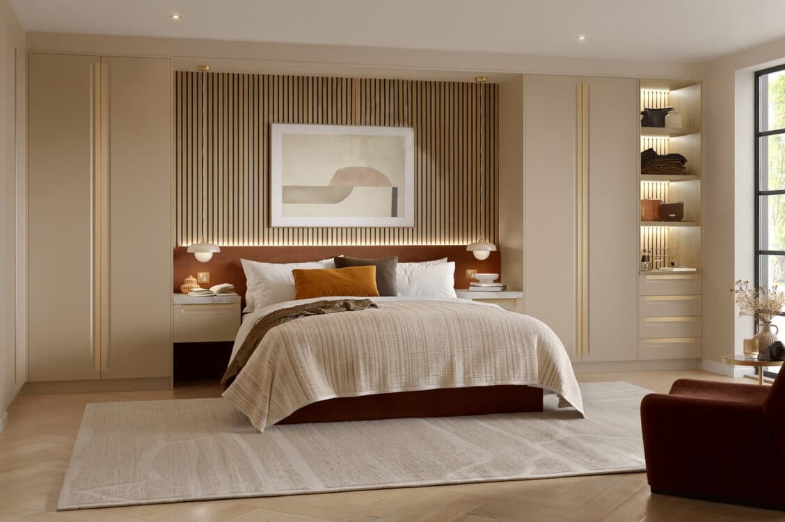 Harmony Cashmere Fitted Wardrobes