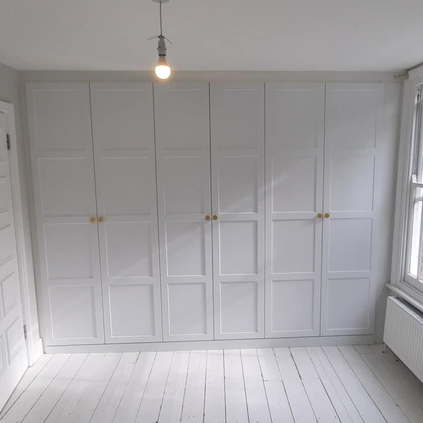 Elise 4 panel fitted wardrobes Dudley