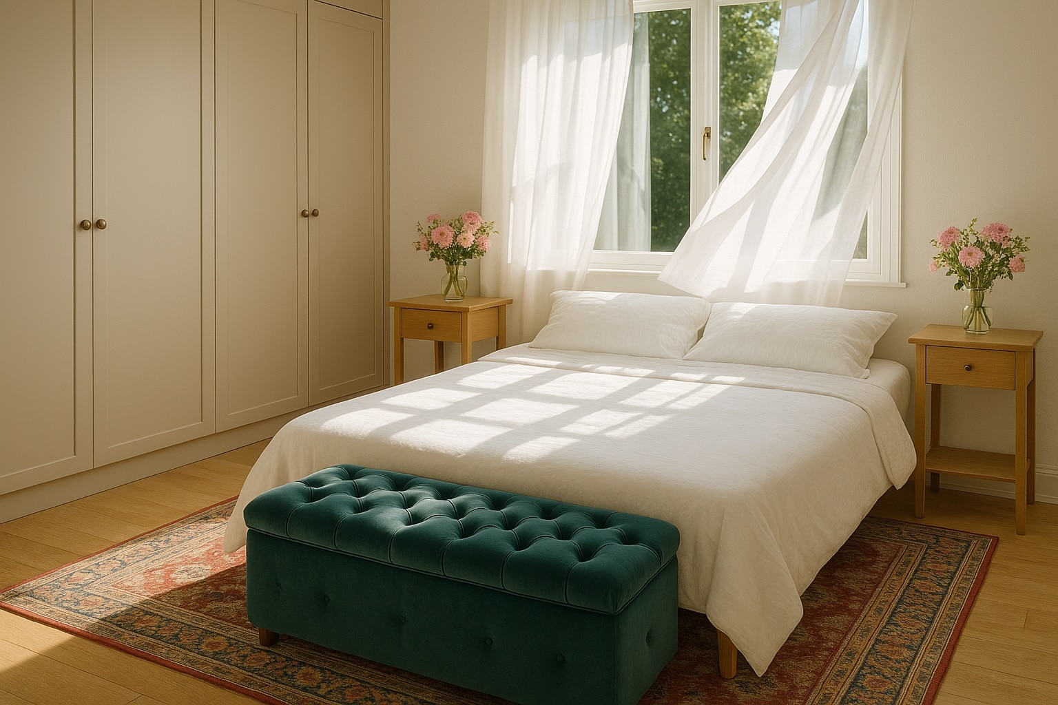 Summer Breeze Cool Cashmere Bedroom