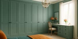 Elle Reed Green Fitted Wardrobes