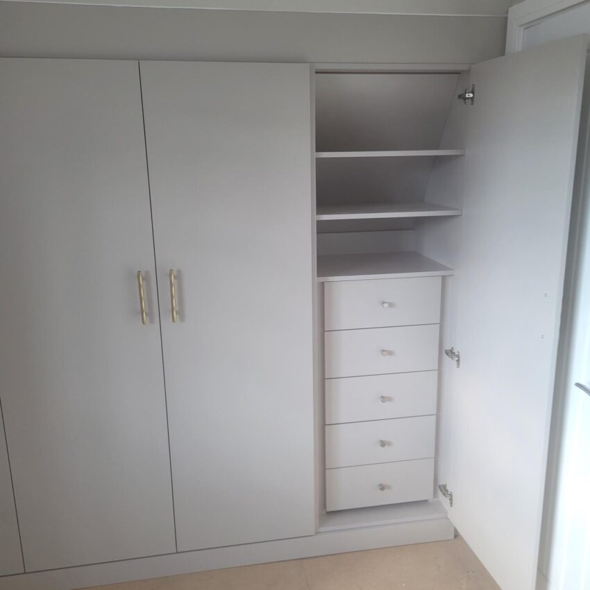 Fitted Wardrobes In Awkward Space 5