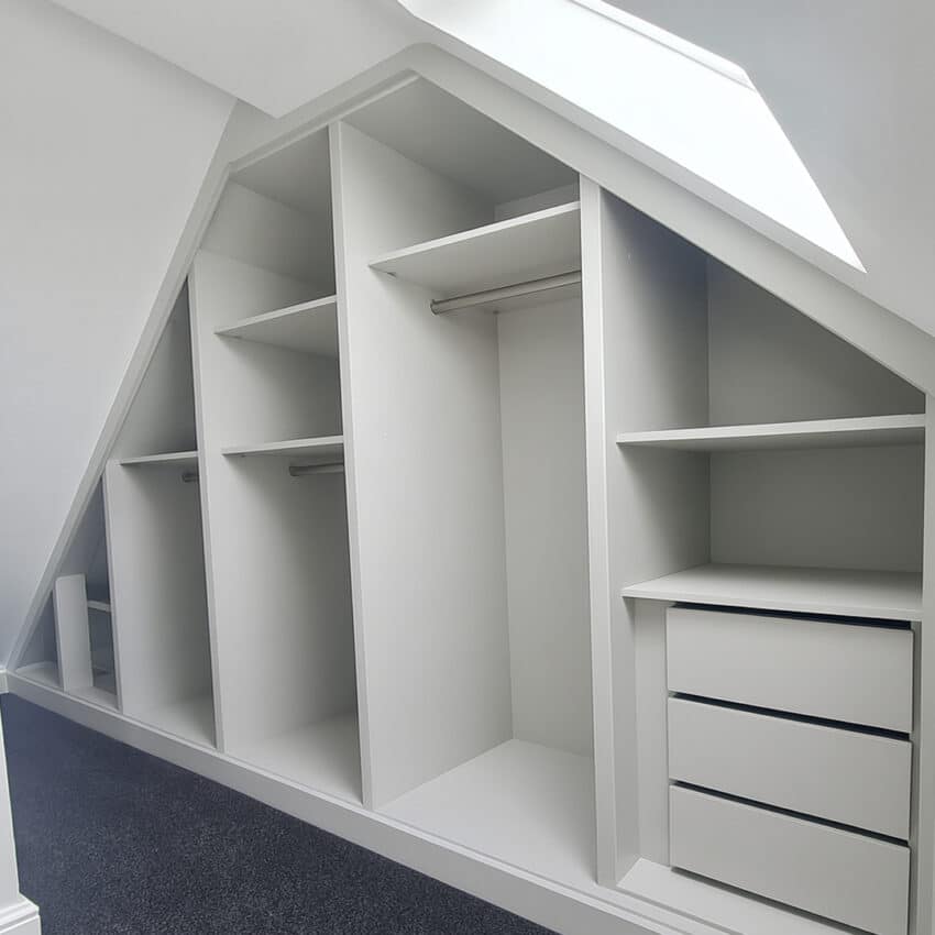 Fitted Wardrobes for awkward spaces | Sloping Ceilings
