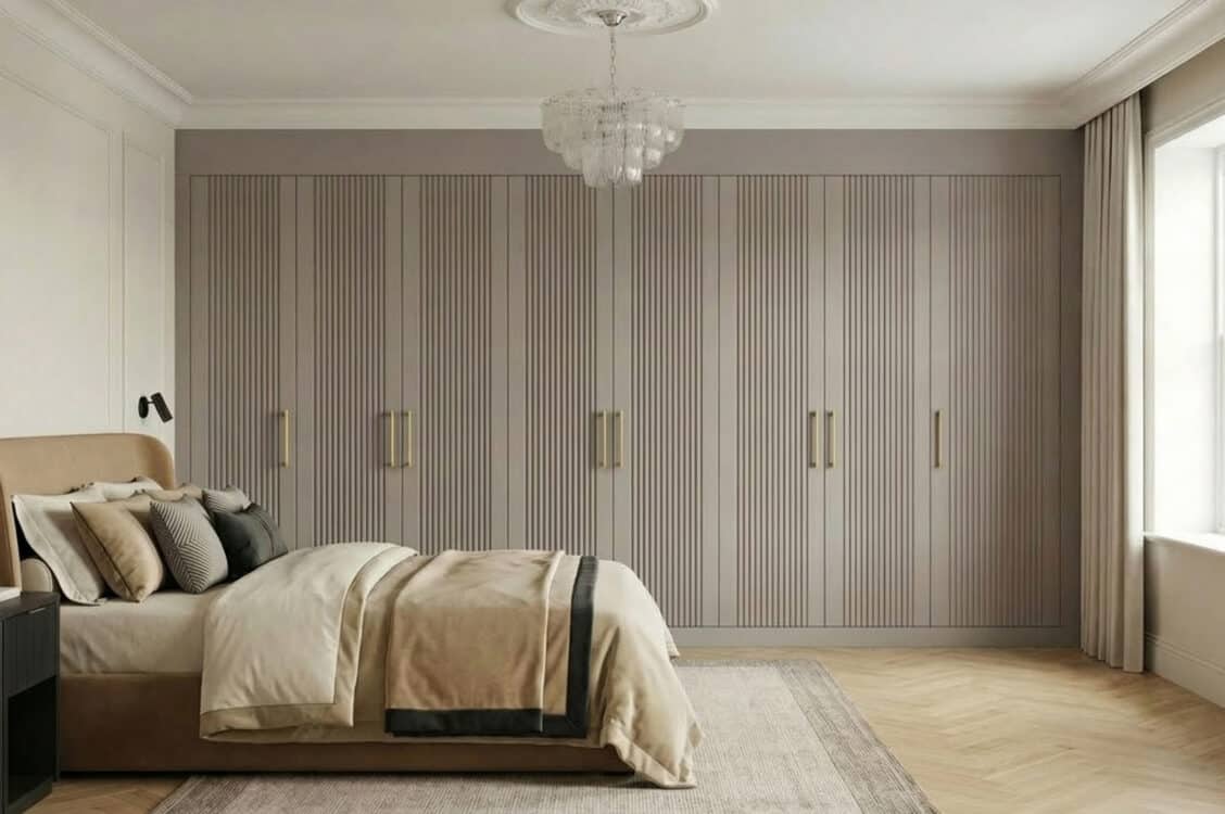 Deco Cashmere Fitted Wardrobes