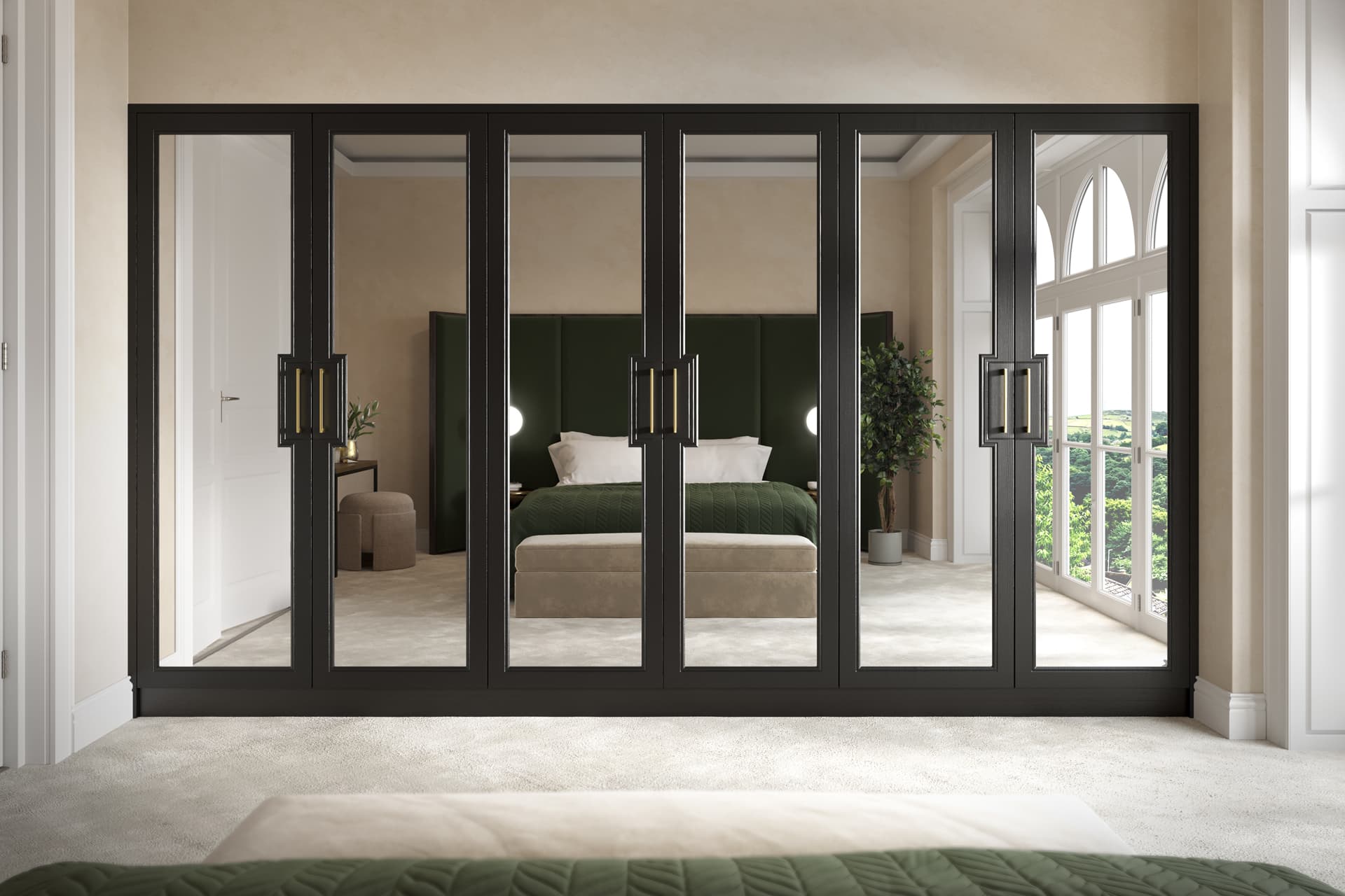 Belgravia Black Fitted Wardrobes