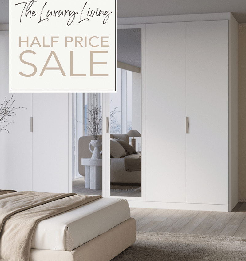 Cassia White Fitted Wardrobes