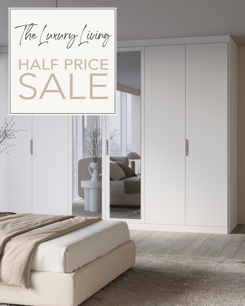 Cassia White Fitted Wardrobes