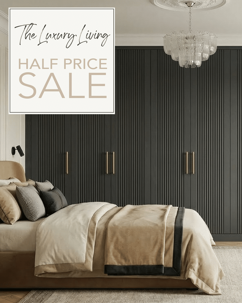 Deco Black Fitted Wardrobes