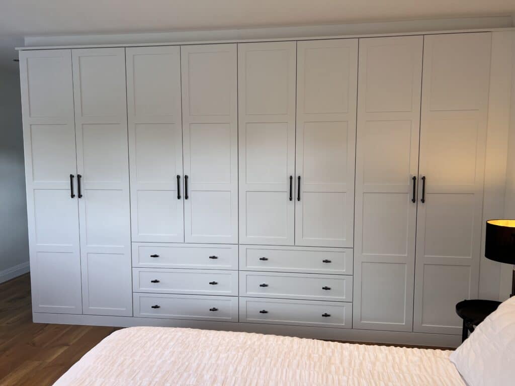 Elise White Fitted Wardrobes Leicester