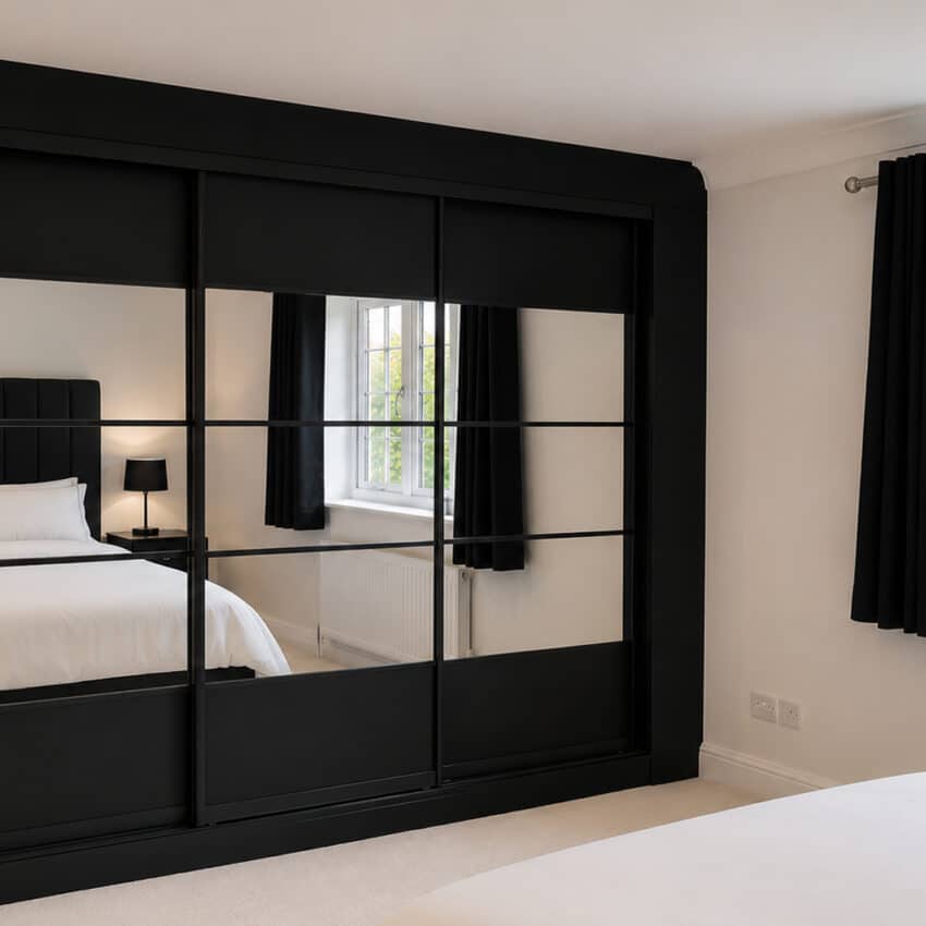 Black Sliding Wardrobes