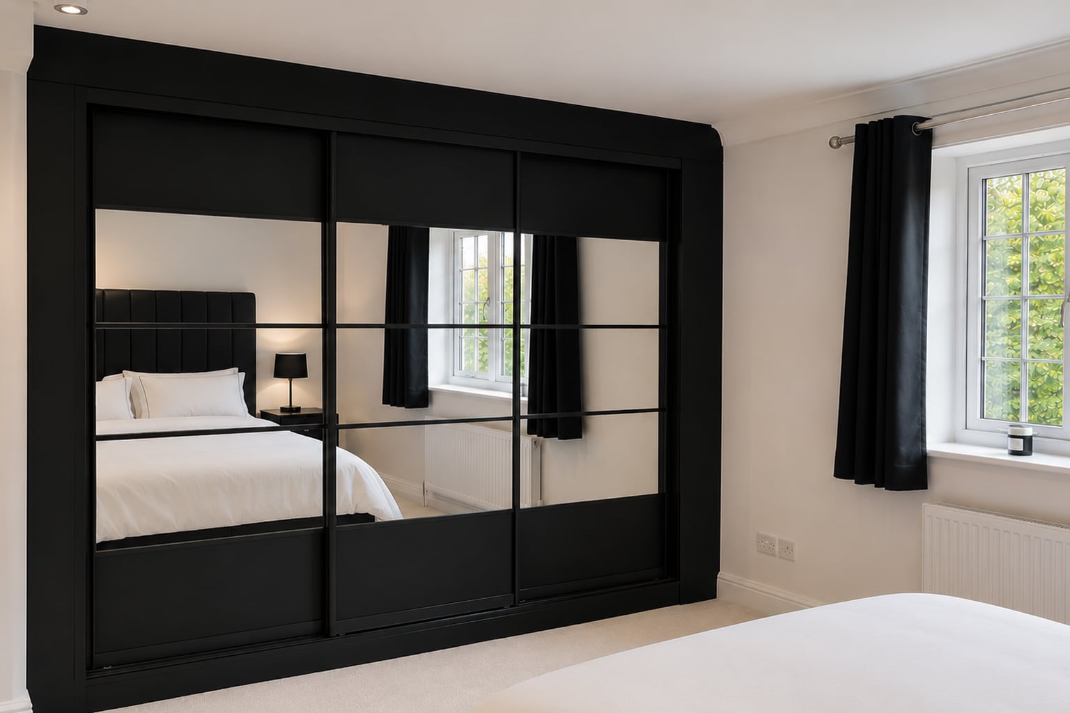 Black Sliding Wardrobes
