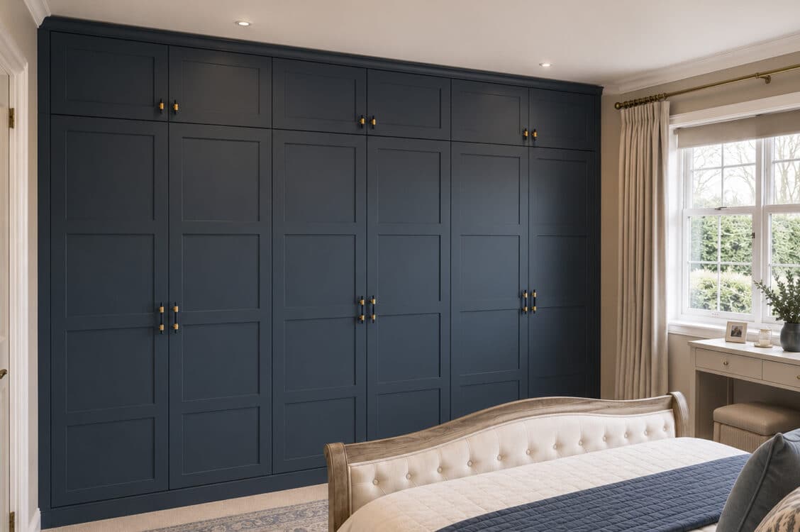 Elise Blue Fitted Wardrobes Chester